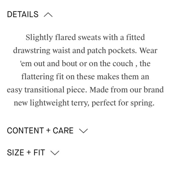 NEW LACAUSA X Revolve‎ Gia Sweats Lilac Sweatpants - Picture 9 of 11